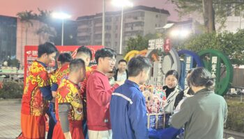 金蛇开运，物流送福——玉柴物流集团组织单位参加玉柴年货节活动